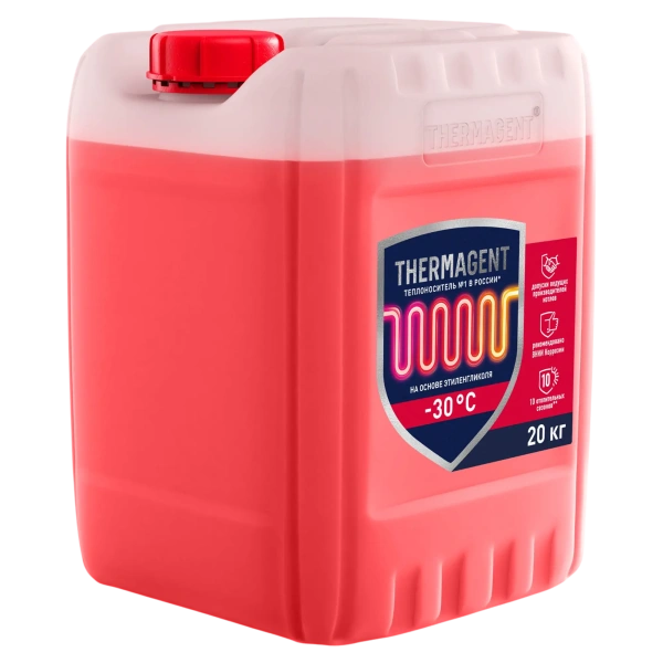 Теплоноситель Thermagent -65°C, 20л, красный Теплоноситель Thermagent -65°C, 20л, красный