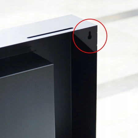 Биокамин Kratki Delta Flat черный