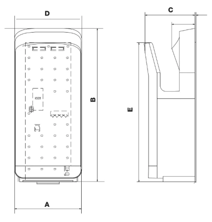 Сушилка для рук Vortice Vort Super Dry B