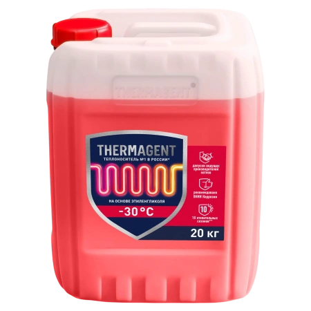 Теплоноситель Thermagent -65°C, 20л, красный Теплоноситель Thermagent -65°C, 20л, красный