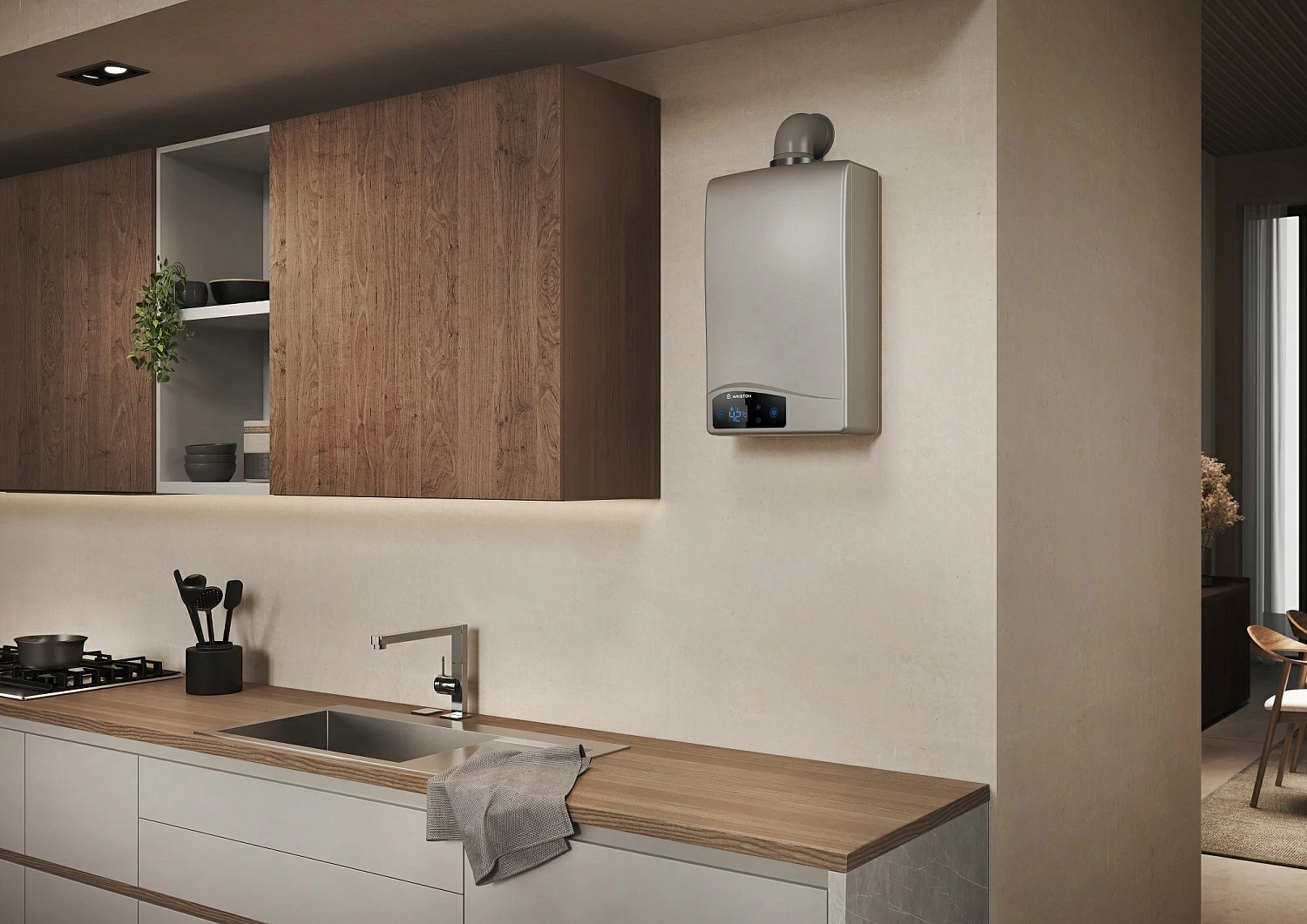 Проточный водонагреватель Ariston NEXT EVO SFT 11 NG EXP