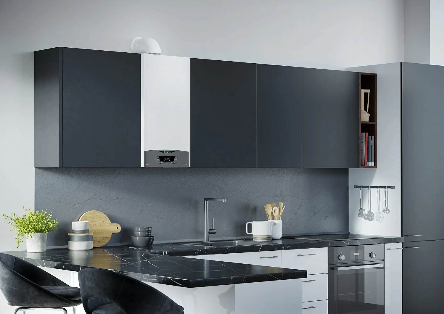 Отопительный котел Ariston CLAS XС 35 FF NG