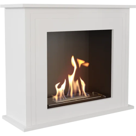 Портал с биокамином Kratki June белый