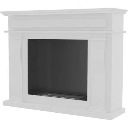 Портал с биокамином Kratki October белый